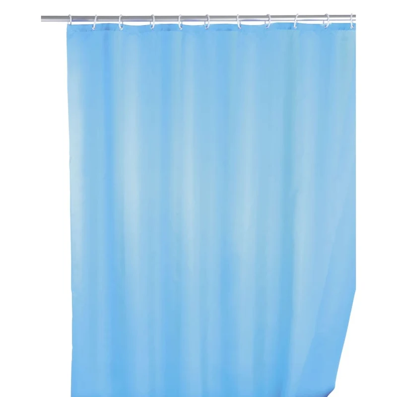 WENKO UNI Anti-Schimmel Duschvorhang, 180 x 200 cm