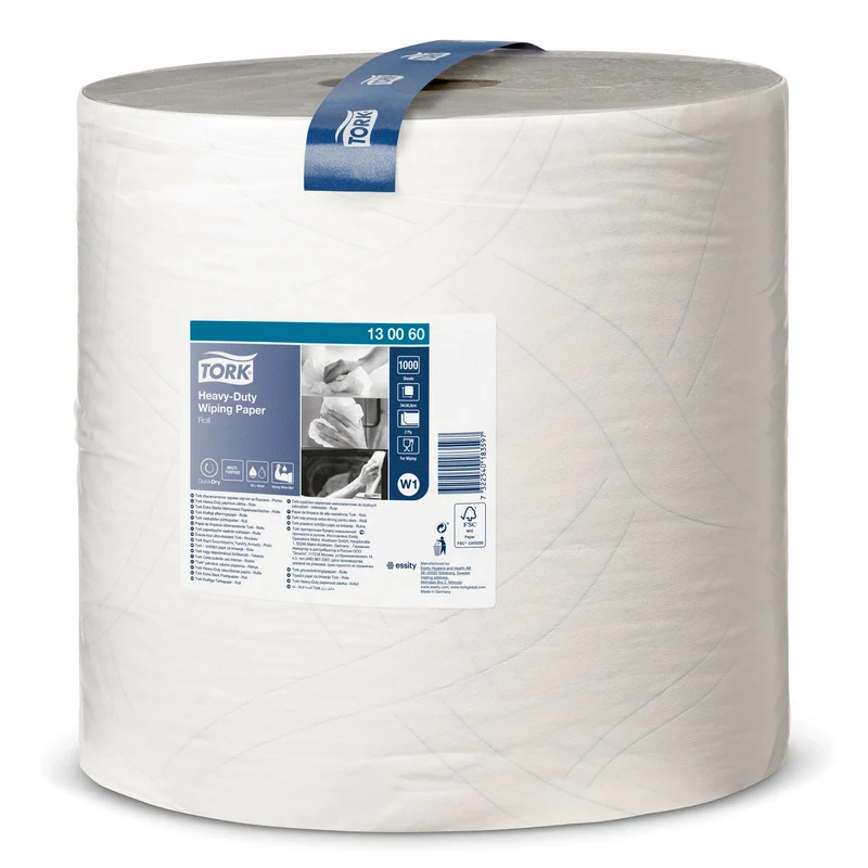Tork Extra Starke Mehrzweck Papierwischtücher W1, 2-lagiges Tissue plus, weiß (340 m)