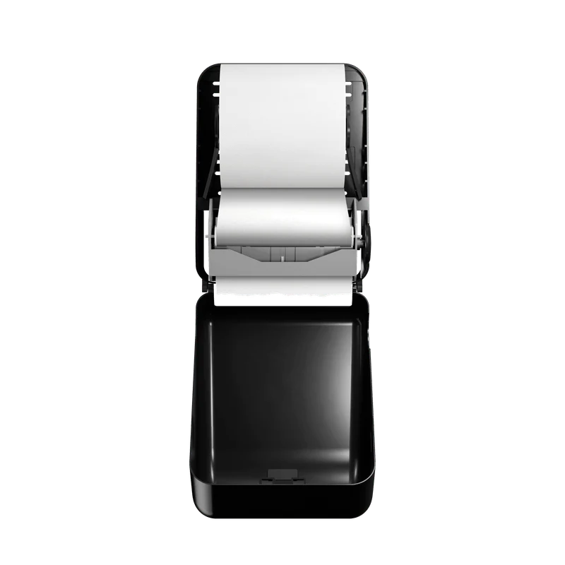 CWS Clear+ EcoBlack Handtuchrollenspender | 1 Stück