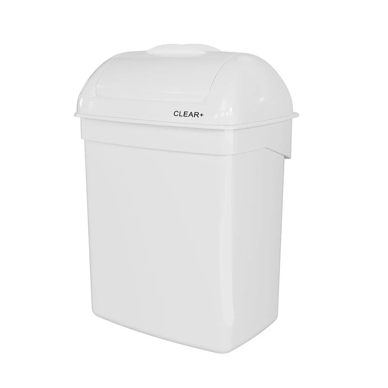CWS Clear+ Hygienebehälter 8l Weiß | 1 Stück