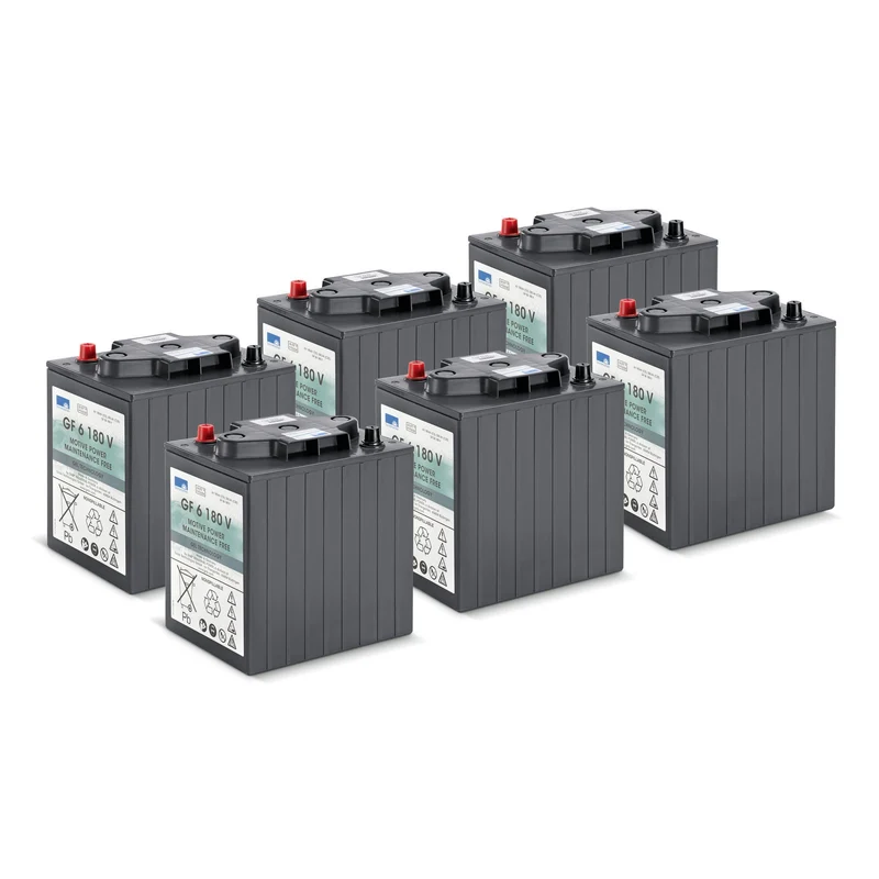 Batteriesatz, 36 V, 180 Ah, wartungsfrei