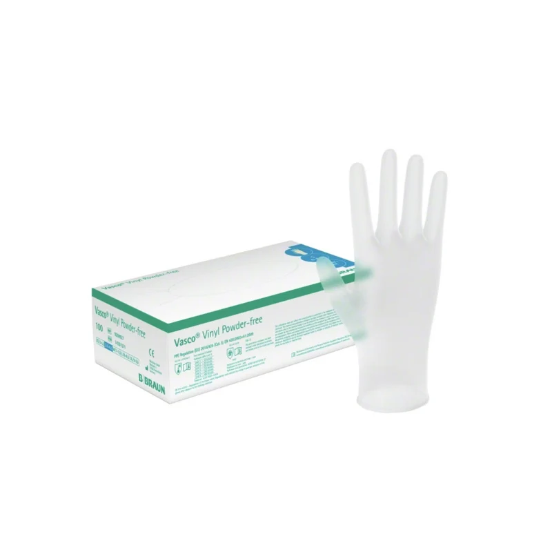 B. Braun Vasco® Vinyl Powder-free Einmalhandschuhe
