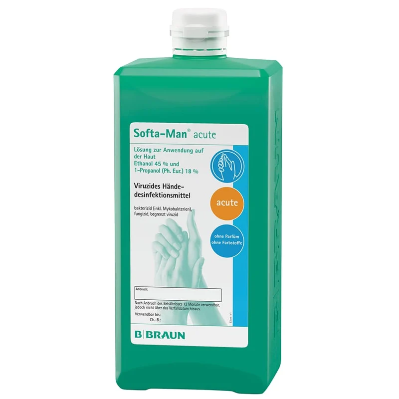 B. Braun Softa Man® acute Händedesinfektion