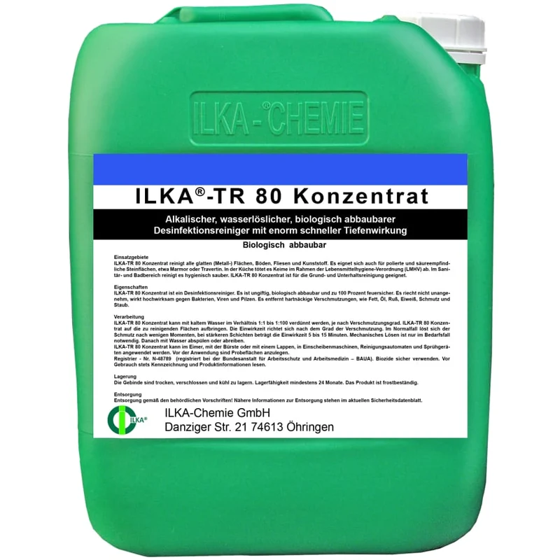 ILKA TR 80 Desinfektionsreiniger