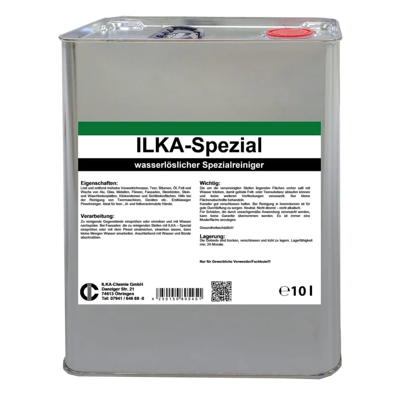ILKA Spezial Fassaden-, Stein- und Glasreiniger