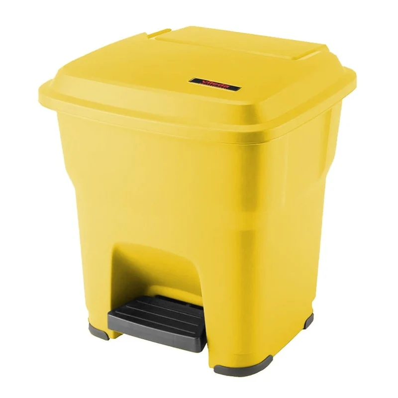 Vileda Professional Hera Abfallbehälter mit Pedal, 35 Liter