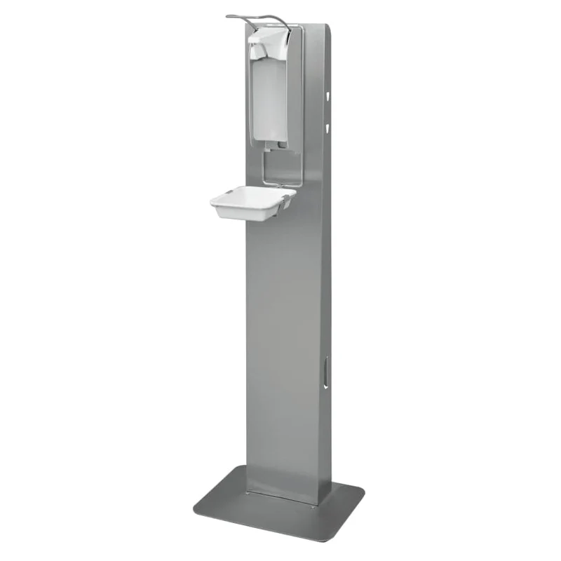 ingo-man® E AFP T Hygiene-Station mit 1-Liter-Desinfektionsmittelspender