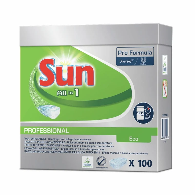 SUN Professional All in One ECO Tabs Geschirrreinigertabs