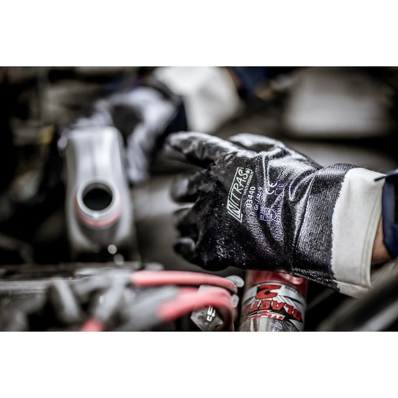 NITRAS Nitrilhandschuhe, blau