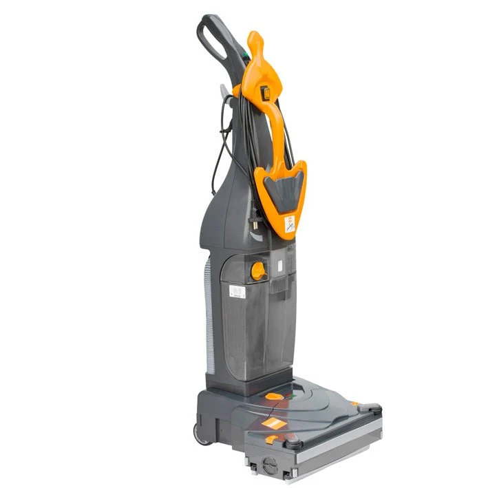 TASKI swingo 150 E, Kleine netzbetriebene Scheuersaugmaschine mit Walzenbürste für kleine und überstellte Flächen im Design eines Bürstsaugers, inkl. Walzenbürste standart u. Lamellensatz | Packung (1 Stück)