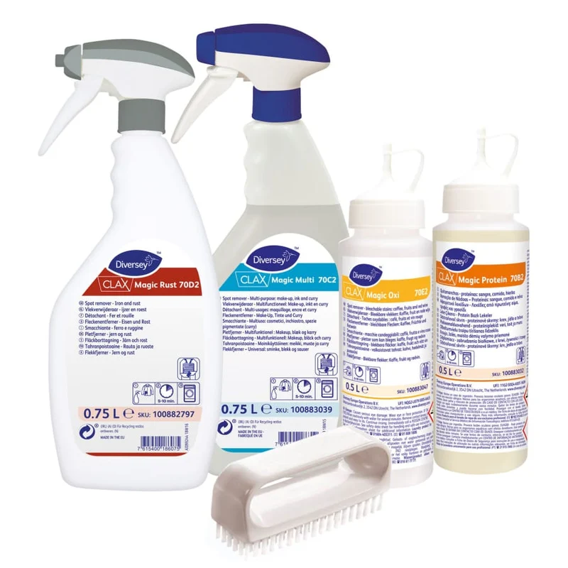 Clax Magic 70A2 Fleckenentferner, 5-teiliges Starter-Set