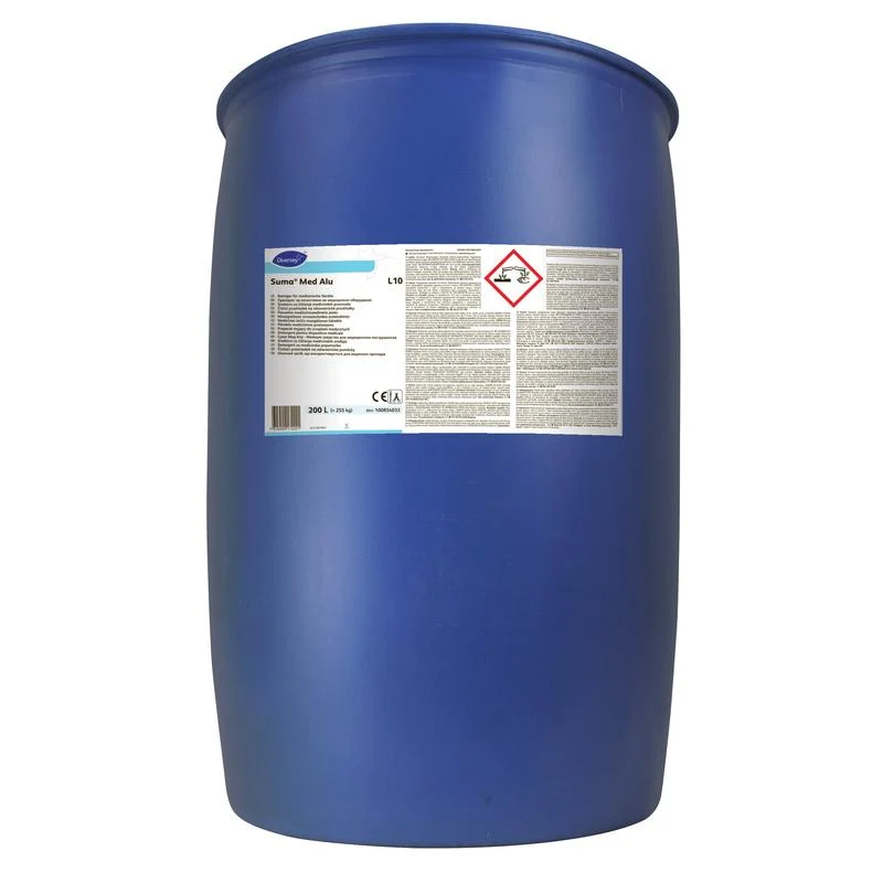 Suma Med Alu, rezepturgleich zu Suma Jade Pur-Eco L8, geeignet für Waschanlagen für Speisetransportwagen | Fass (200 l)