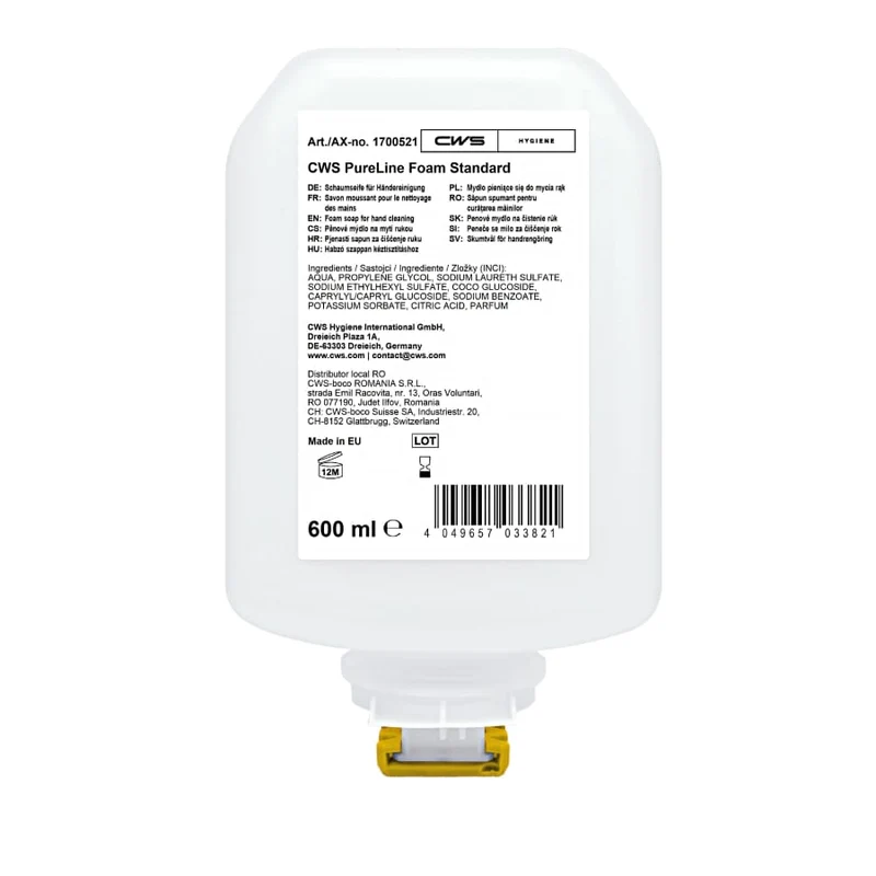 CWS PureLine Schaumseife, 600 ml