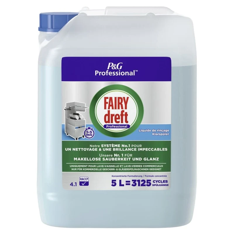 Fairy Professional Klarspüler für Spülmaschinen, 5 l