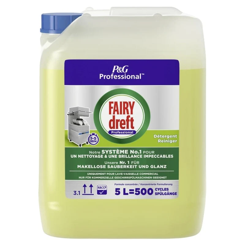 Fairy Professional Reiniger für Spülmaschinen, flüssig, 5 l