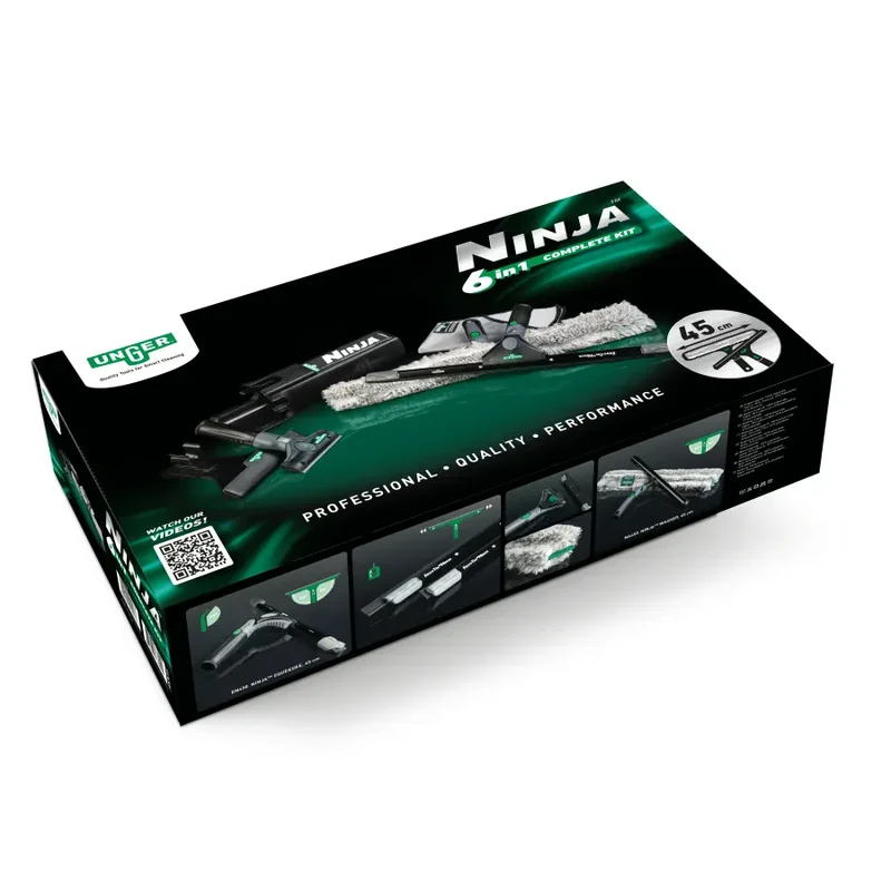 UNGER NINJA 6in1 Complete Kit 45 cm