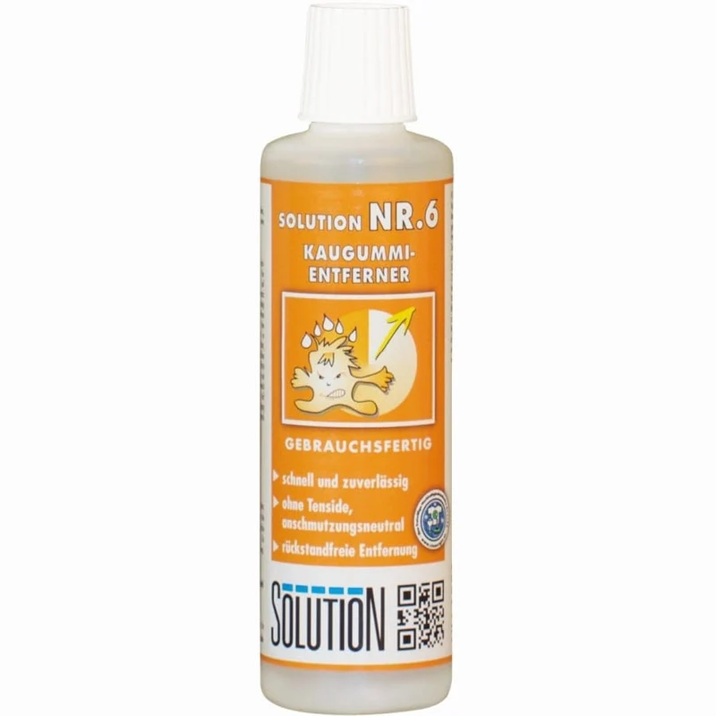 Solution Nr. 6 Kaugummi-Entferner