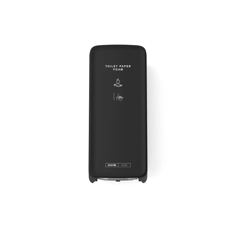 CWS PureLine Black Toiletpaper Foam NT Schaumspender, mit Panel