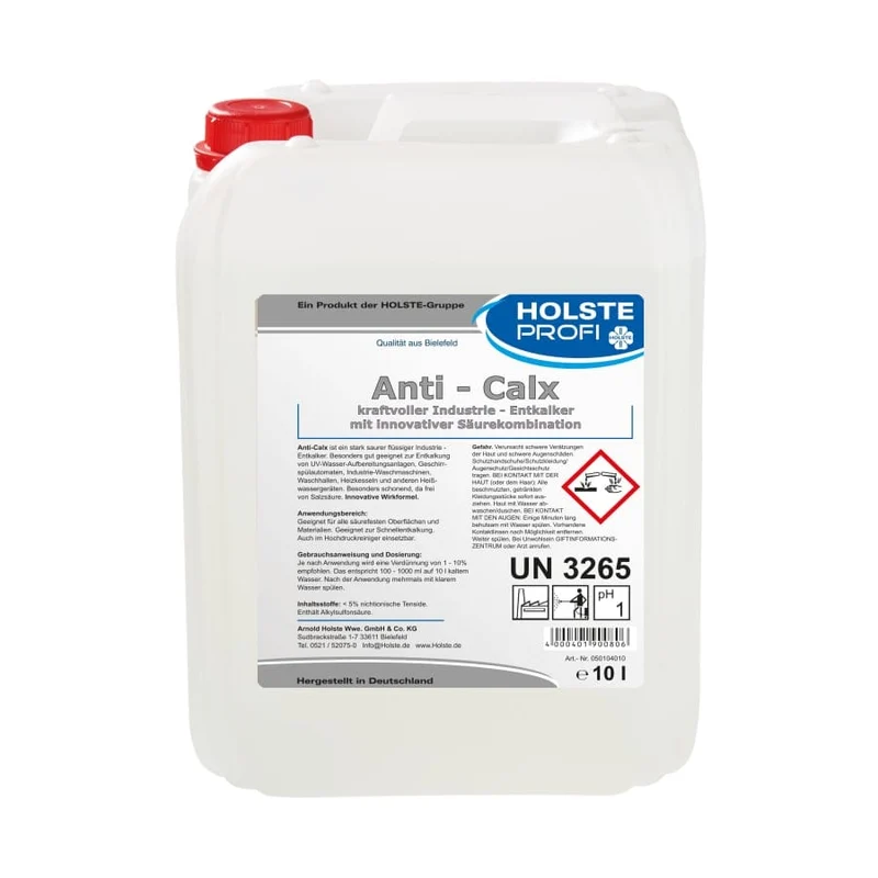 HOLSTE Anti-Calx Profi-Entkalker, Hochkonzentrat