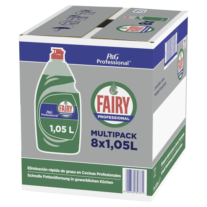 Fairy Professional Original Konzentrat Handspülmittel, Karton 8 × 1,05 l