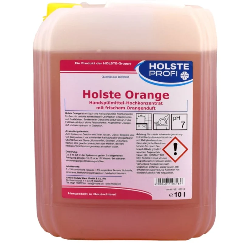HOLSTE Profi Orange Handspülmittel