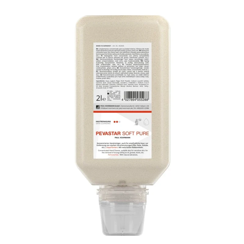 PEVASTAR SOFT PURE Handreiniger, unparfümiert