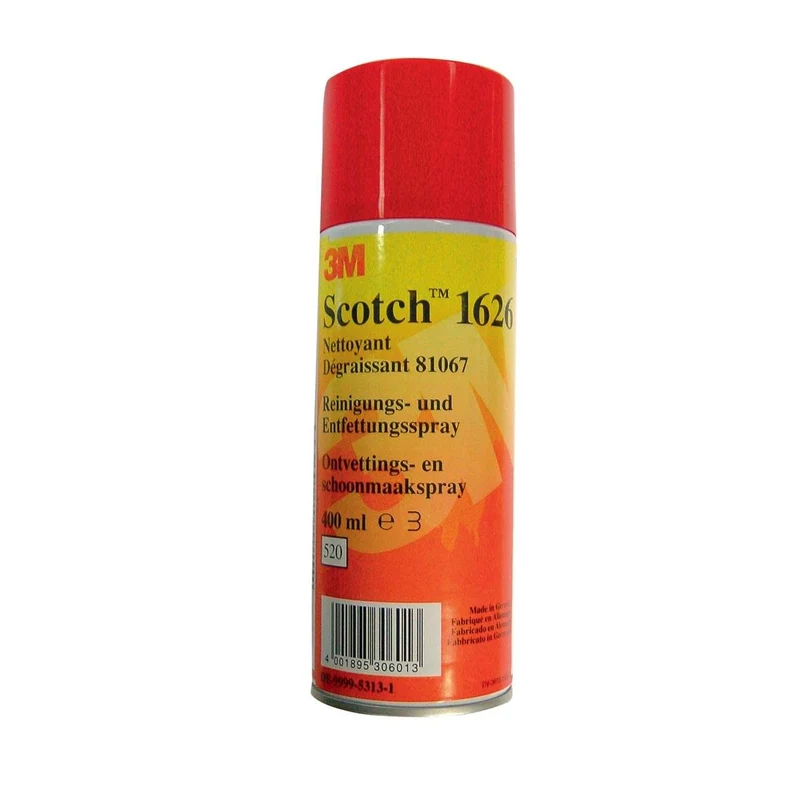 Scotch® 1626 Reinigungs- und Entfettungsspray, 400 ml | Packung (400 ml)