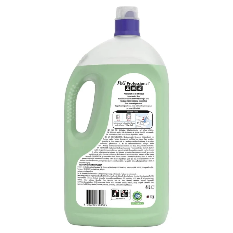 Lenor Professional Weichspüler Geruchsentfernung, 4 l (190 WL)