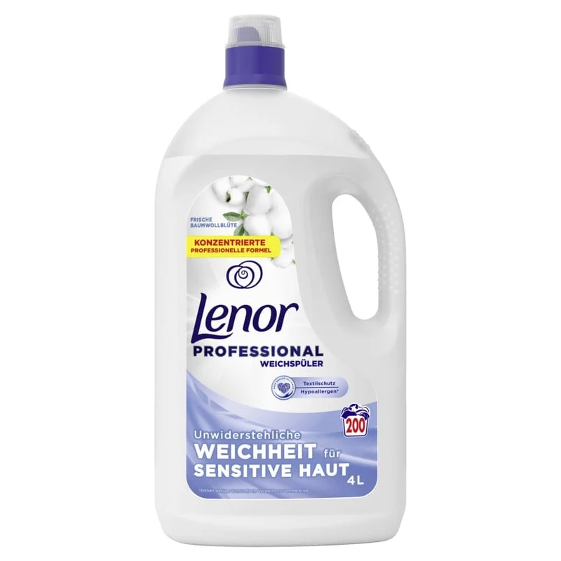Lenor Professional Weichspüler Sensitiv, 4 l (190 WL)