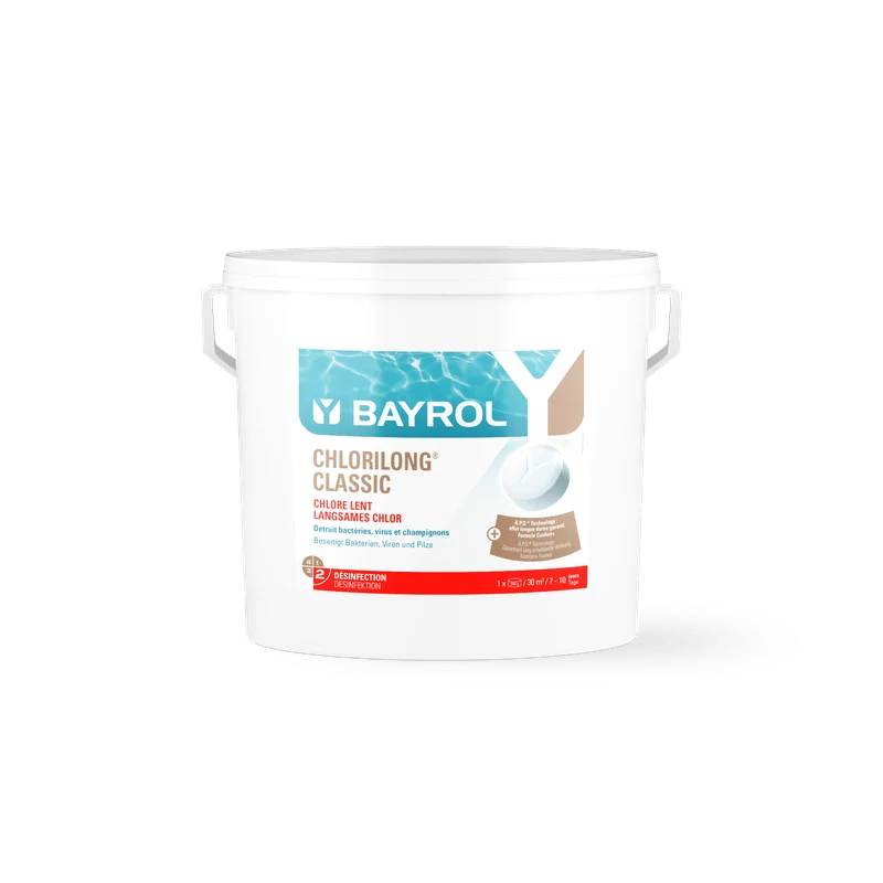 BAYROL Chlorilong® CLASSIC langsamlösliche Chlortabletten für Pools