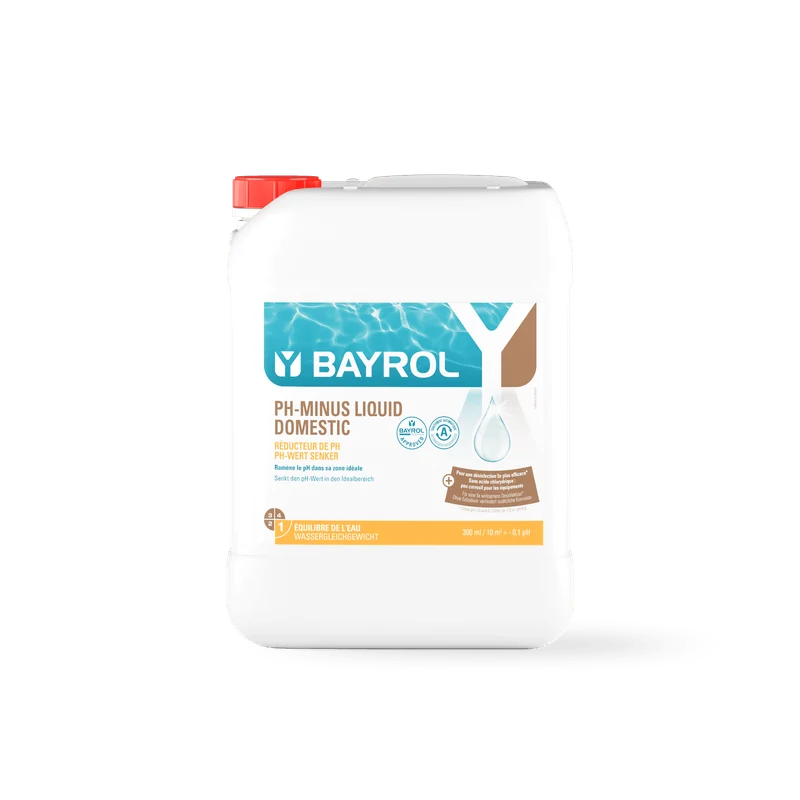 BAYROL pH-Minus Liquid Domestic 14,9% Konzentrat zur Senkung eines pH-Wertes