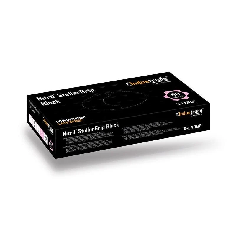 Nitril StellarGrip black (50 Stk.)