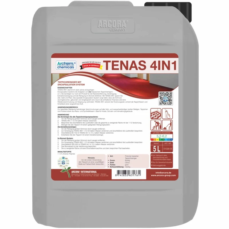 TENAS Teppichreiniger 4in1