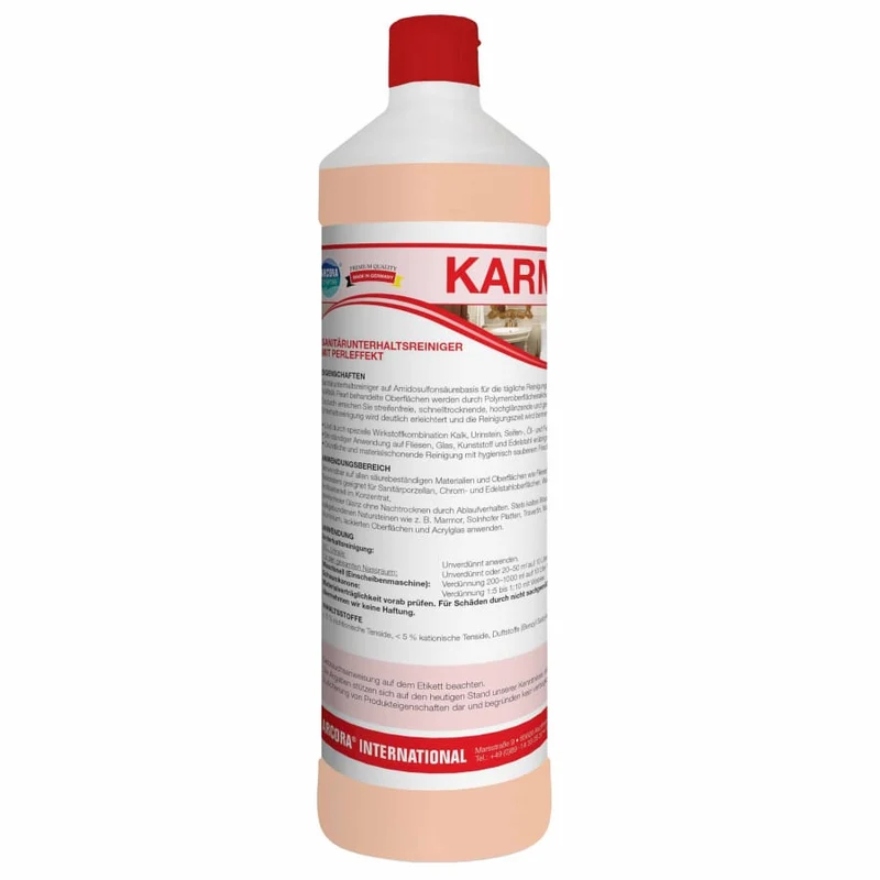 KARMA PEARL Sanitärunterhaltsreiniger mit Perleffekt