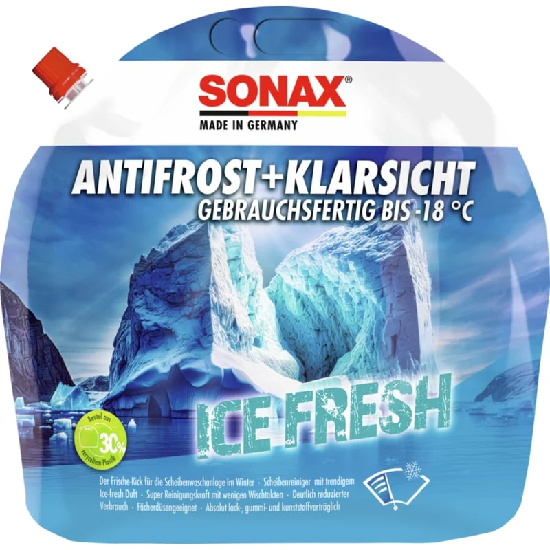 SONAX Antifrost & Klarsicht Scheibenreiniger, Ice-fresh