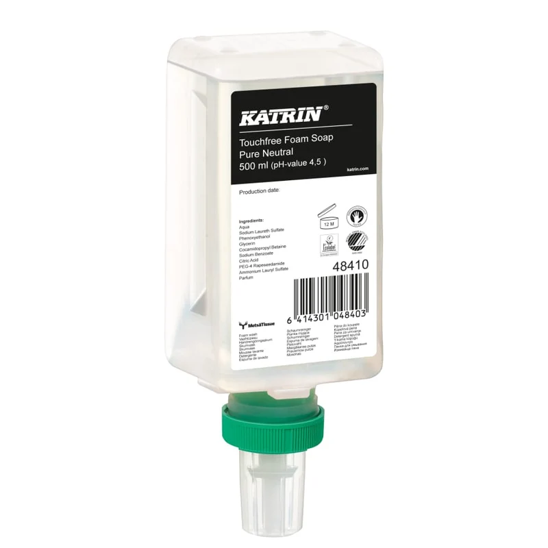 Katrin Touchfree Schaumseife Neutral 500 ml, parfümfrei