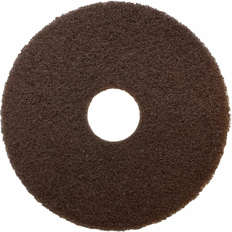 Arcora Reinigungspads, Schleifvlies, extra stark, dunkelbraun