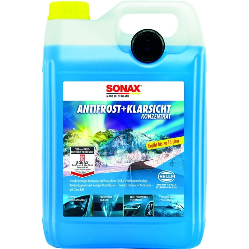 SONAX AntiFrost & KlarSicht Scheibenreiniger Konzentrat Citrus