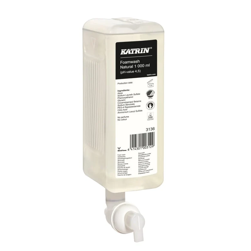 Katrin Schaumseife Neutral 1000 ml, parfümfrei