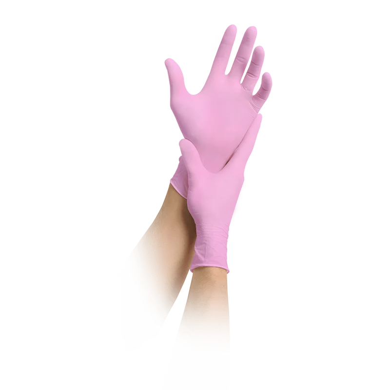 MaiMed-solution100 pink unsteril, puderfrei Latexfreier Handschuh, blau, 100St./Box