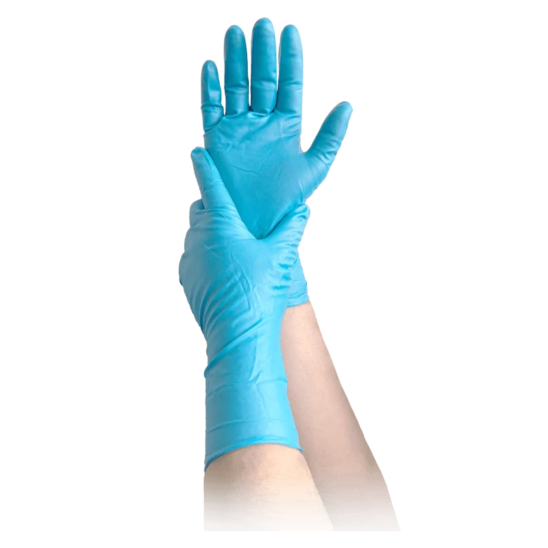 MaiMed-ChemGuard, unsteril, puderfrei Nitril-Vollschutz-Handschuh, 50St/Box
