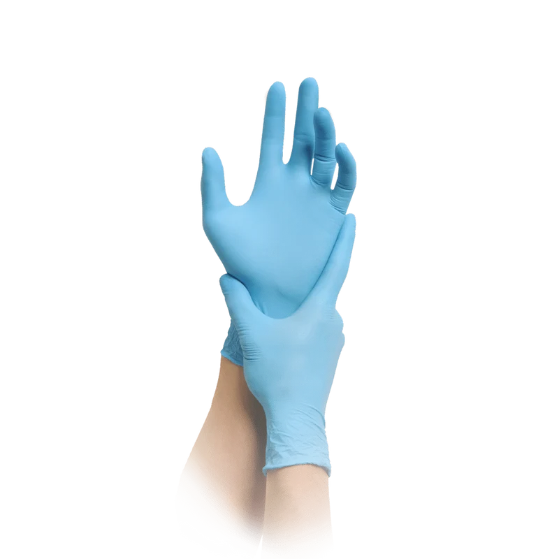 MaiMed-solution100 Latexfreier Handschuh, blau, 100St./Box