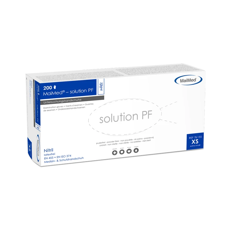 MaiMed-solution PF Nitril-Handschuhe zu 200 St./Box