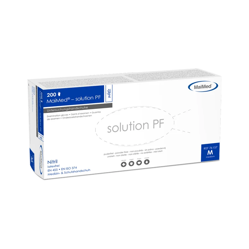 MaiMed-solution PF Nitril-Handschuhe zu 200 St./Box