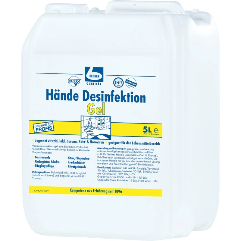 Dr. Becher Hände Desinfektion Gel