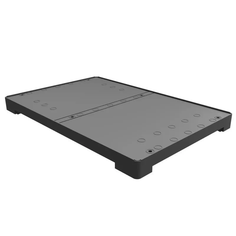 VERMOP Grundplatte L, ohne Holme ohne Rollen, 78 x 50 x 6 cm | 1 Stück