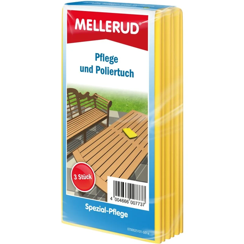 Mellerud Pflege & Poliertuch 3 Stück
