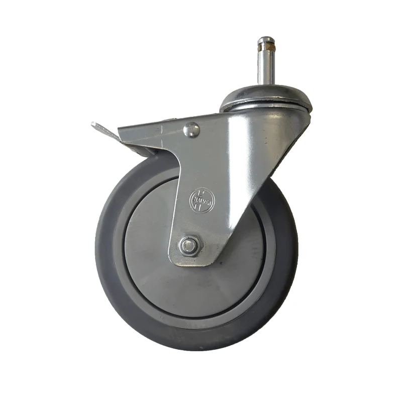 Numatic Lenkrolle mit Bremse, grau