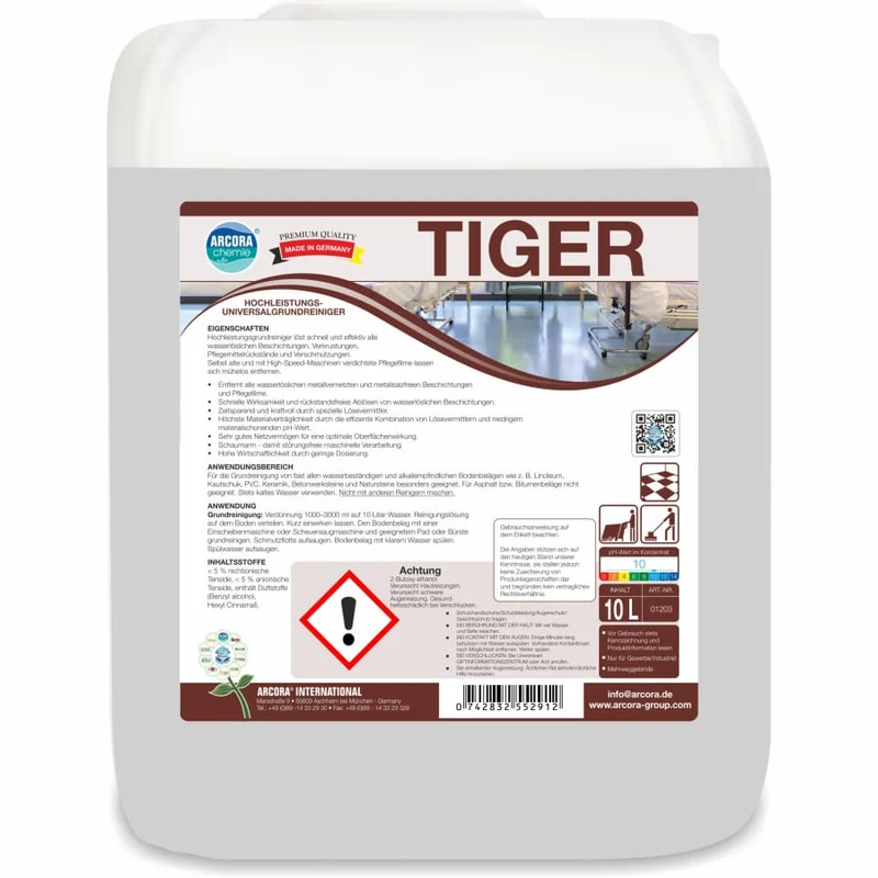 TIGER Hochleistungs-Universalgrundreiniger