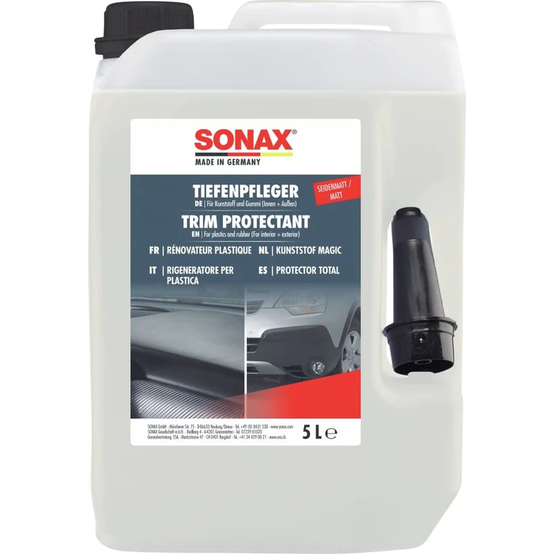SONAX Tiefenpflege Kunststoffreiniger seidenmatt